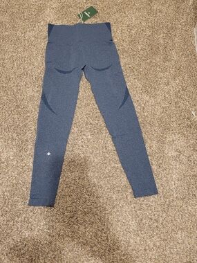 Halara NWT Seamless High-Waist Blue Active Leggings